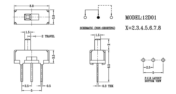 SS-12D01兩檔三腳撥動開關(guān)電路圖.jpg